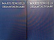 Marx/Engels Gesamtausgabe (MEGA) IV/4. Text- und Apparat